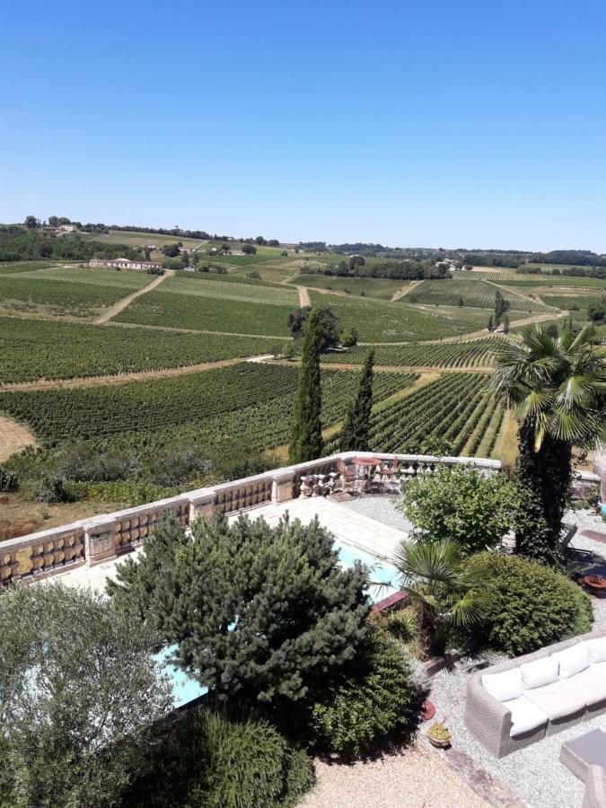 Bourg-sur-Gironde Chateau De La Grave Bed & Breakfast エクステリア 写真